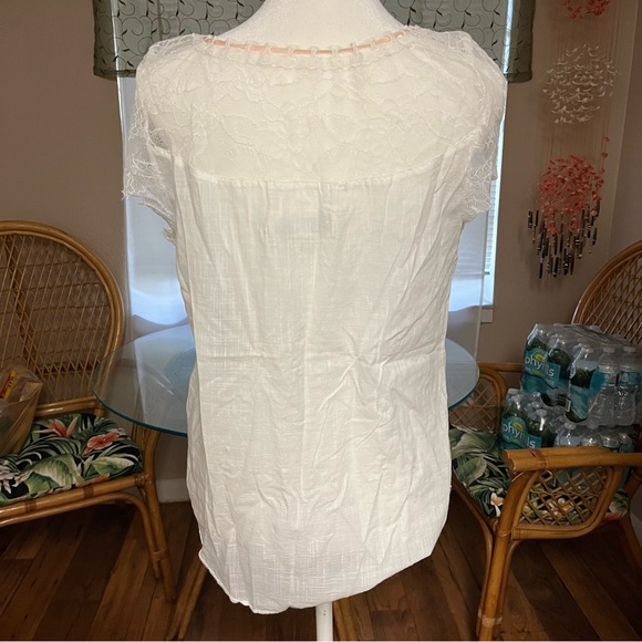 Vintage Y2K Abercrombie & Fitch 2000s Babydoll Milkmaid Top - Picture 4 of 14